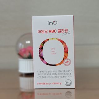 아임오 ABC 콜라겐 젤리 14포 — 5점을 준 리뷰어가 2021년 7월 올린 사용 사진