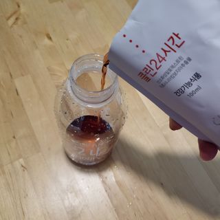 클린24시간 1BOX(5포) + 전용보틀(500ml) — 5점을 준 리뷰어가 2023년 3월 올린 사용 사진