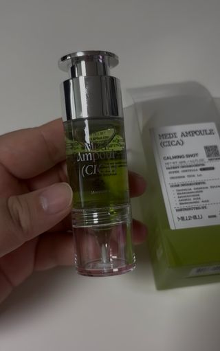 📷프리 (인스타체험단) [밀리밀리] 메디 앰플 시카 15ml — 5점을 준 리뷰어가 2025년 9월 올린 사용 사진