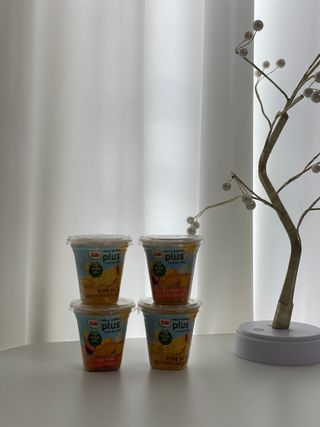 돌 Dole 식이섬유 플러스 후룻컵 198g 6입 X 2박스 — 5점을 준 리뷰어가 2022년 10월 올린 사용 사진