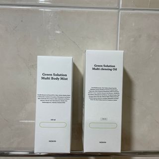 [녹산] 그린 솔루션 멀티 클렌징 오일 + 그린 솔루션 멀티 바디 미스트 — 4점을 준 리뷰어가 2022년 11월 올린 사용 사진