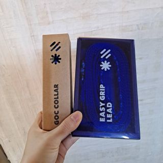 베이컨박스 [BACON] 고아웃클럽 이지그립 리드줄, 목줄 세트-BLUE — 5점을 준 리뷰어가 2021년 6월 올린 사용 사진