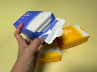 에어퀸 뉴브레스 유기농 생리대 4종 (팬티라이너 20P + 중형 10P + 대형 10P + 오버나이트 8P)_체험단 2차 — 5점을 준 리뷰어가 2024년 11월 올린 사용 사진