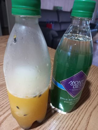 몽베스트 Montbest with Sparkling water Plain 20병 — 5점을 준 리뷰어가 2022년 6월 올린 사용 사진