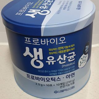 서울약사신협_프로바이오생유산균_2.5G x 100포 — 5점을 준 리뷰어가 2021년 2월 올린 사용 사진