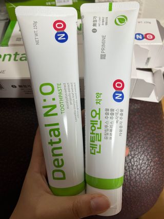 프리마인 유해균 뿐만 아니라 유익균까지 씻어내는 치약은 그만, 건강한 구강환경을 만드는 덴탈엔오 — 5점을 준 리뷰어가 2022년 12월 올린 사용 사진