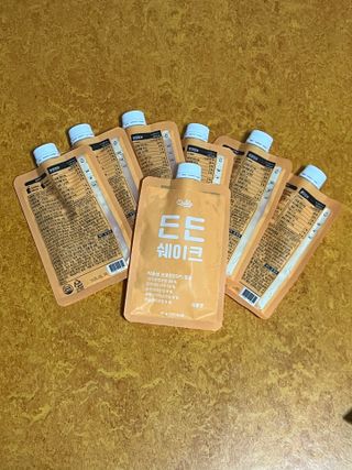 [덜다] 든든 식물성 단백질 쉐이크 40g X 7입 (곡물/딸기) — 5점을 준 리뷰어가 2023년 8월 올린 사용 사진