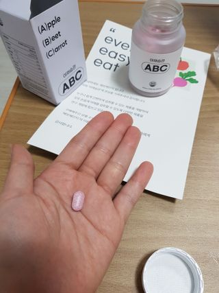 야채습관 ABC 120정 2개월분 하루야채 — 5점을 준 리뷰어가 2022년 9월 올린 사용 사진