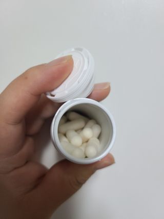 메디타민 인체유래 비피더스 포스트 프로바이오틱스 — 5점을 준 리뷰어가 2021년 5월 올린 사용 사진