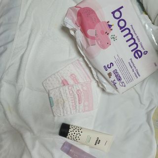 오브맘 밤 프리미엄 아기 기저귀 팬티형 밴드형 — 5점을 준 리뷰어가 2021년 1월 올린 사용 사진