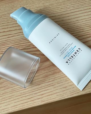 [스킨1004] 마다가스카르 센텔라 히알루-시카 워터핏 선세럼 50ml — 5점을 준 리뷰어가 2024년 5월 올린 사용 사진