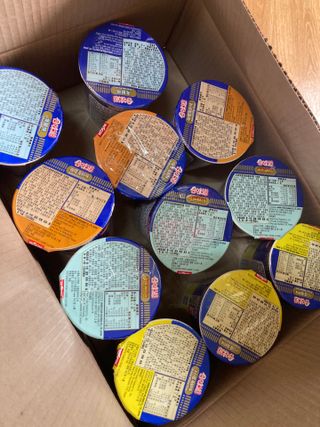 NISSIN 닛신 컵누들  4종 - 씨푸드오리지날, 씨푸드 스파이시, 씨푸드 커리, 씨푸드 XO소스 — 5점을 준 리뷰어가 2022년 4월 올린 사용 사진