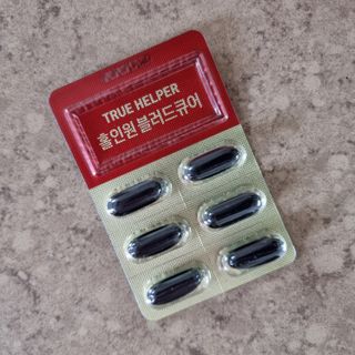 트루헬퍼 홀인원 블러드큐어 혈행+혈압+콜레스테롤 한번에 1박스 1개월 — 5점을 준 리뷰어가 2023년 2월 올린 사용 사진