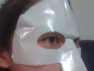 아이디플라코스메틱 페이스핏 플라스터 마스크 _ 리뉴얼 — 3점을 준 리뷰어가 2021년 7월 올린 사용 사진