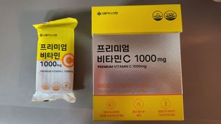 서울약사신협 프리미엄 비타민C 1,000mg_2.5g x 50포 — 5점을 준 리뷰어가 2021년 9월 올린 사용 사진