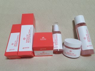 아이앤립 / EYENLIP 아이앤립 연어오일 리바이탈라이징 토너+앰플+크림 3종 세트 — 4점을 준 리뷰어가 2021년 8월 올린 사용 사진