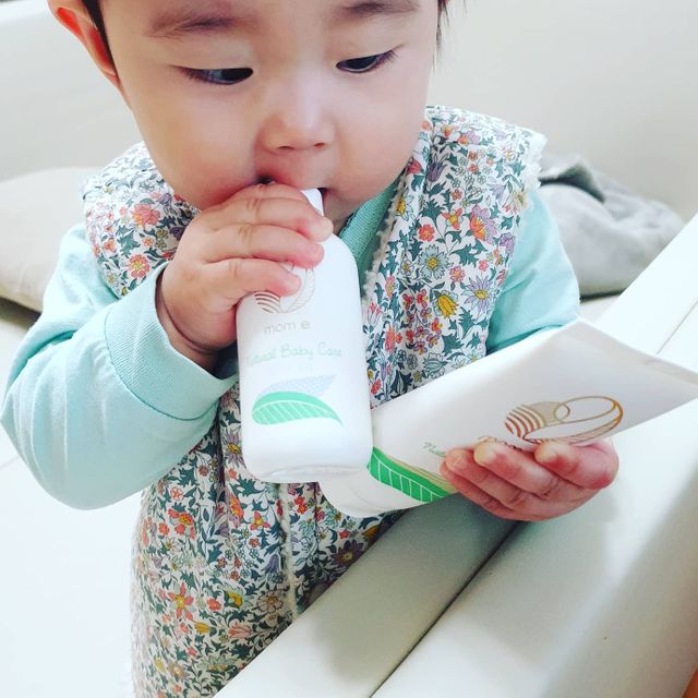 맘이 내추럴 베이비 케어 크림+바디오일 리뷰 사진