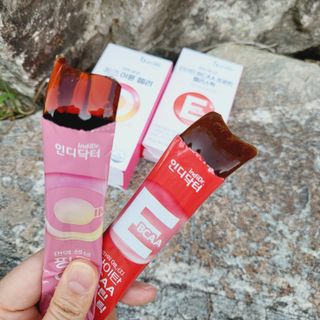인디닥터 면역 생생 핑크 이뮨 젤리 + 타이탄 BCAA 프로틴 젤리스틱 — 5점을 준 리뷰어가 2022년 4월 올린 사용 사진