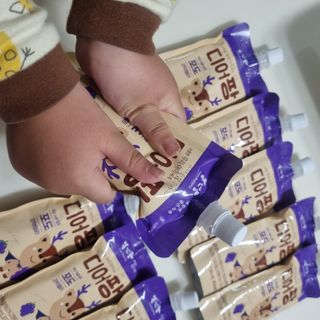 [몸엔용] 우리 아이 건강간식, 달콤한 녹용곤약젤리 디어팡 4종 — 5점을 준 리뷰어가 2022년 4월 올린 사용 사진