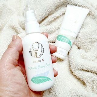 mom e 맘이 내추럴 베이비 케어 크림+바디오일 — 3점을 준 리뷰어가 2021년 1월 올린 사용 사진