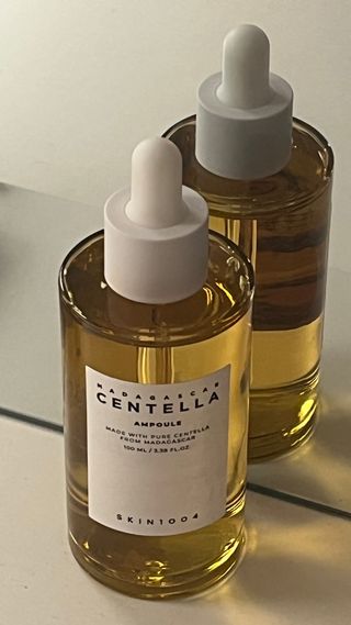 [스킨1004] 마다가스카르 센텔라 앰플 100ml — 3.5점을 준 리뷰어가 2024년 5월 올린 사용 사진