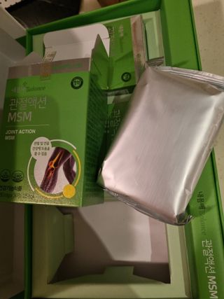 서울약사신협_내몸애발란스관절액션MSM_850mg x 90정 — 5점을 준 리뷰어가 2021년 3월 올린 사용 사진