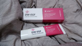 이지듀 DW-EGF 크림 다이브좀_콜라겐이 쏙쏙, 탄력피부로 다이빙 — 4점을 준 리뷰어가 2021년 2월 올린 사용 사진