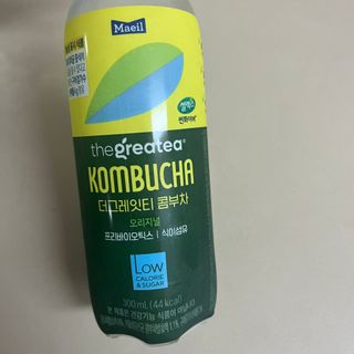 더그레잇티 콤부차 [매일유업] 더그레잇티 44kcal 콤부차 300ml *12개입 (오리지널 6개+베리리치 6개) — 4.5점을 준 리뷰어가 2023년 8월 올린 사용 사진