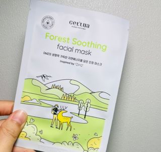 세뚜아(Cettua) 나우[세뚜아] 포레스트 수딩 마스크 Cettual Forest  Soothing Mask 4매 — 5점을 준 리뷰어가 2024년 1월 올린 사용 사진