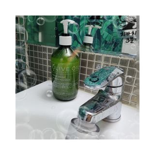 올리브 오일 스킨케어 컴퍼니 [OOSC] 촉촉 깨끗 내추럴리 너리시드 핸드워시 500ml — 5점을 준 리뷰어가 2021년 4월 올린 사용 사진