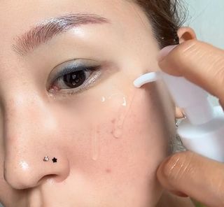 스킨큐어 산다화 순한 클렌징 동백 오일 200ml — 4점을 준 리뷰어가 2023년 3월 올린 사용 사진