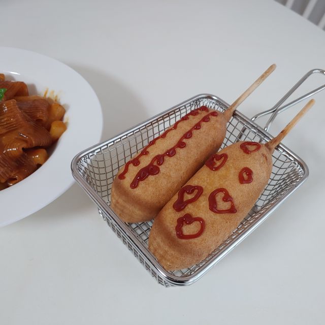 오마뎅 한우핫도그 리뷰 사진