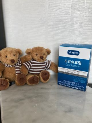 뉴트리션팩토리 비타프렙 오큐슈프림 루테인 오메가3 1050mg — 5점을 준 리뷰어가 2021년 6월 올린 사용 사진