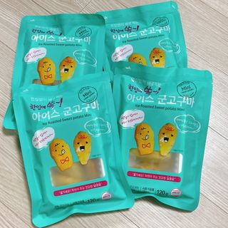 해뜨온 껍질없는 한입아이스 군고구마 120g x 4개 — 4.5점을 준 리뷰어가 2021년 9월 올린 사용 사진