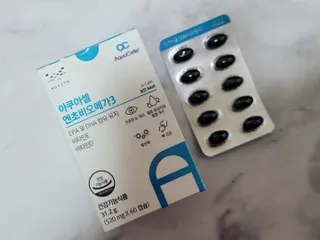 메디포스트 모비타 아쿠아셀 엔초비오메가3 60캡슐 — 5점을 준 리뷰어가 2022년 11월 올린 사용 사진