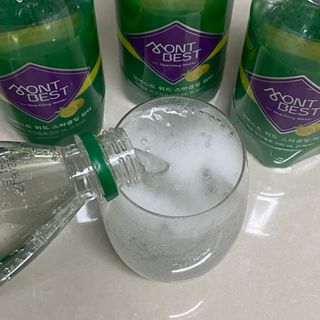 몽베스트 Montbest with Sparkling water Lemon OR Lime 20병(랜덤) — 5점을 준 리뷰어가 2021년 10월 올린 사용 사진