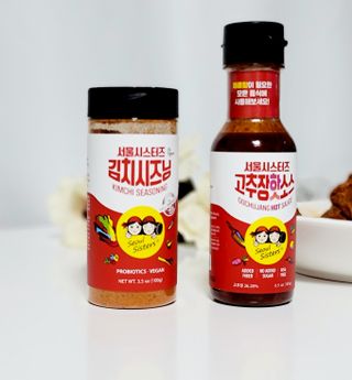 [서울시스터즈] 김치시즈닝 국내 최초 뿌려먹는 김치파우더 100g 1개+ 신제품 고추장 핫소스 185g 1개 — 5점을 준 리뷰어가 2022년 1월 올린 사용 사진