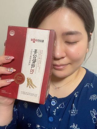 힘내라김홍삼 홍삼활력진 50ml x 5포 — 4.5점을 준 리뷰어가 2021년 4월 올린 사용 사진