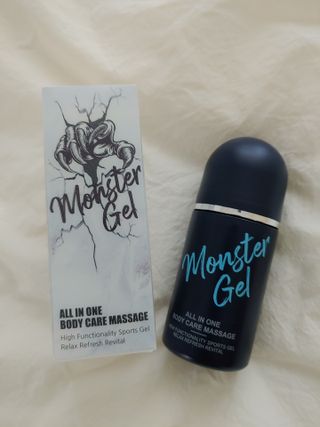 [바록스] 류현진 올인원 바디릴렉싱 몬스터겔 50ml — 5점을 준 리뷰어가 2021년 4월 올린 사용 사진