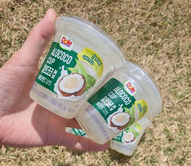 [Dole] 알로코코컵 198g 6입X1박스 리뷰 사진
