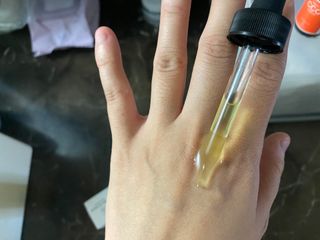더마 사이언스 비타민 CCC 앰플 기미 브라이트닝 세럼 30ml — 5점을 준 리뷰어가 2021년 8월 올린 사용 사진