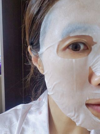 [후르디아] 골라쓰는 비건마스크팩 2종 -백년초 / 망고 — 4점을 준 리뷰어가 2022년 1월 올린 사용 사진