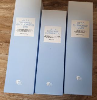 페브유 / FABYOU 페브유 pH5.5 캐모마일 젤 클렌징 폼 + 클렌징 오일 + 토너 3종 세트 — 5점을 준 리뷰어가 2021년 8월 올린 사용 사진
