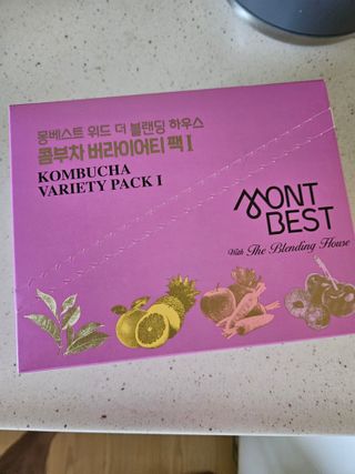 [몽베스트] 위드더 블랜딩 하우스 콤부차 _ 버라이어티팩 — 5점을 준 리뷰어가 2024년 5월 올린 사용 사진