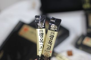 [광동제약] 광동 광옥고 홍삼 본 30포+쇼핑백 증정 — 4.5점을 준 리뷰어가 2021년 12월 올린 사용 사진