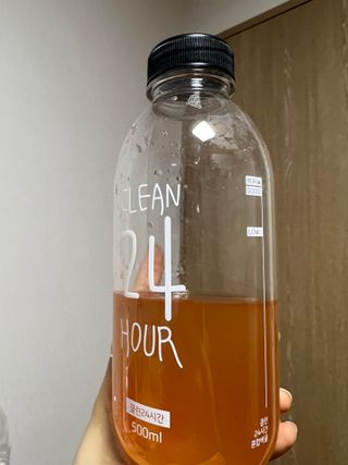클린24시간 레드박스 1BOX(5포) + 전용보틀(500ml) — 5점을 준 리뷰어가 2024년 3월 올린 사용 사진