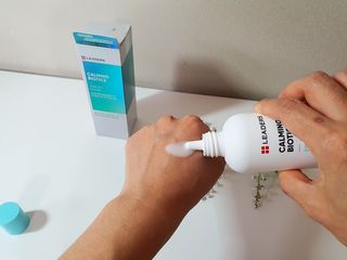 리더스코스메틱 리더스 카밍 바이오틱스 에센스 워터 — 4점을 준 리뷰어가 2021년 3월 올린 사용 사진