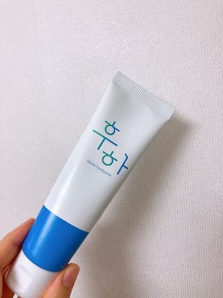 [심폐소생소] 무불소 임산부 천연 치약 — 4점을 준 리뷰어가 2021년 11월 올린 사용 사진