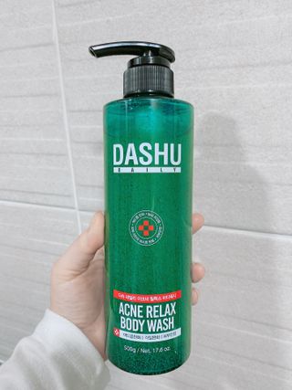 다슈코리아 다슈 데일리 아크네 릴렉스 바디워시 500ml — 5점을 준 리뷰어가 2021년 3월 올린 사용 사진