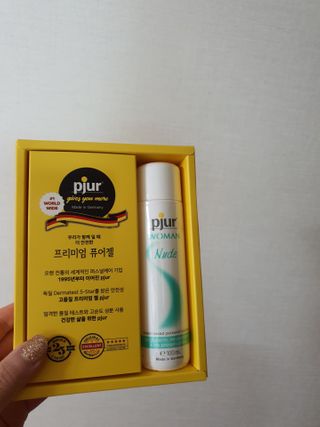 프리미엄 마사지젤 pjur 퓨어젤 — 3점을 준 리뷰어가 2021년 1월 올린 사용 사진